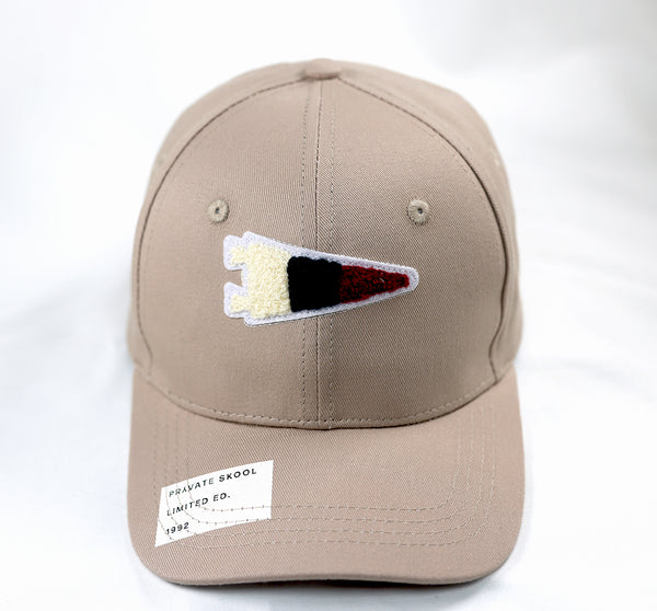 Pryvate School Pennant Chino Ball Cap